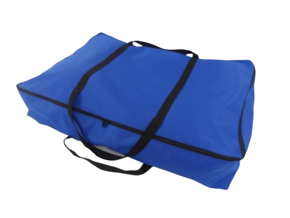 zip large awning bag blue