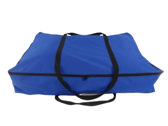 zip large awning bag blue