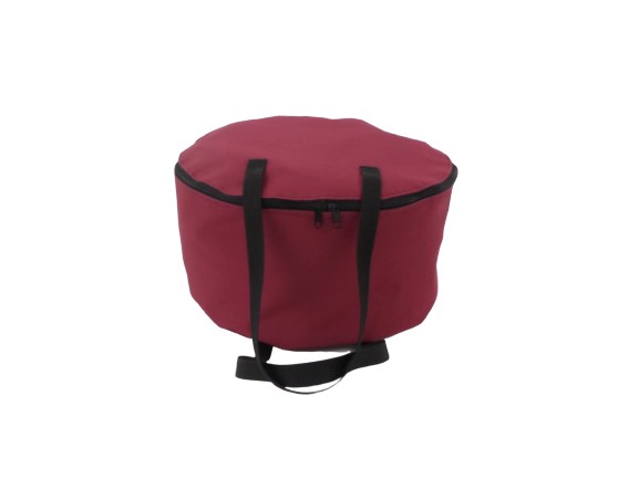 round zipped bbq bag