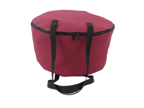 round zipped bbq bag