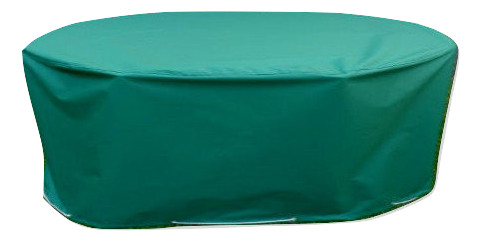 round table cover green 