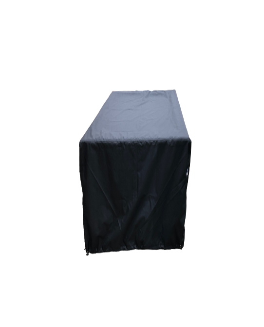tall cube cover black
