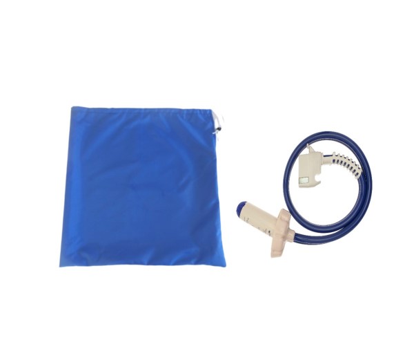 water pump and bag blue