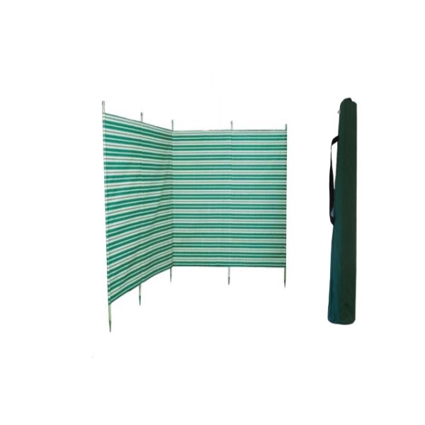 windbreak and bag green